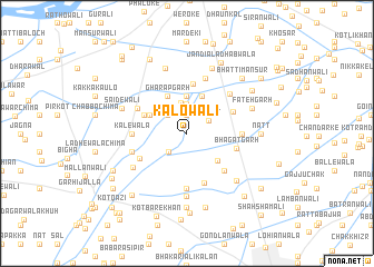 map of Kālowāli
