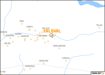 map of Kalo Wāl