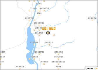 map of Kalowa