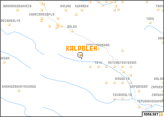 map of Kal Poleh