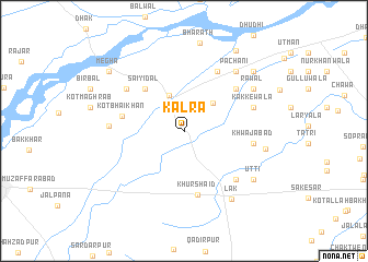 map of Kālra