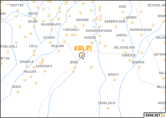 map of Kalri