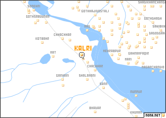 map of Kalri