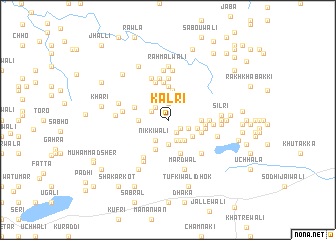 map of Kalri