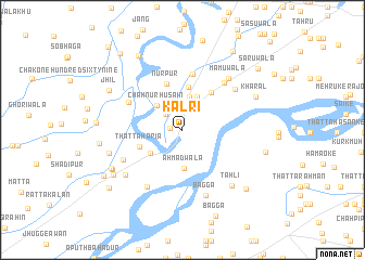 map of Kalri