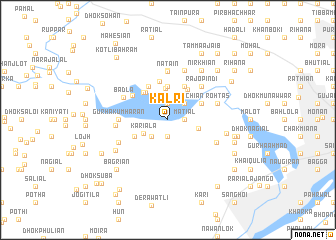 map of Kalri