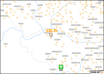 map of Kalri