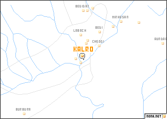 map of Kalro