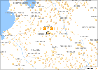 map of Kalsal-li