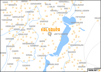 map of Kalsaura