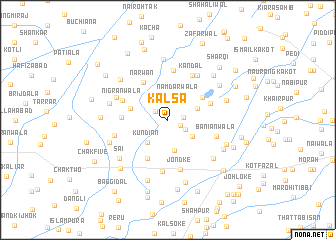 map of Kalsa