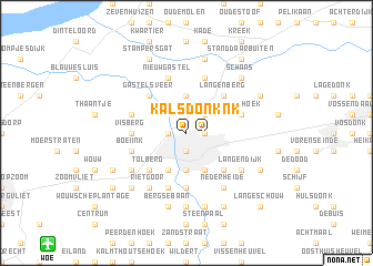 map of Kalsdonk