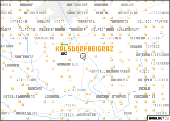 map of Kalsdorf bei Graz