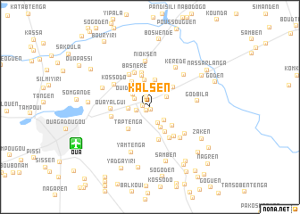 map of Kalsen