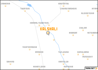 map of Kal\