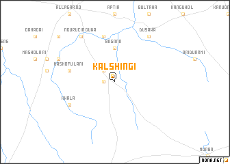 map of Kalshingi
