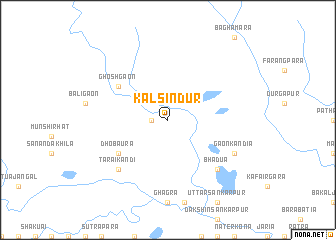 map of Kalsindur