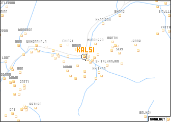 map of Kalsi