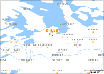 map of Kalso