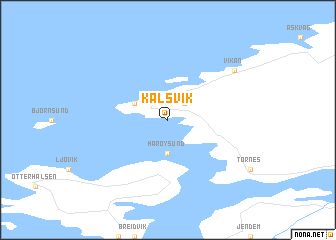 map of Kalsvik