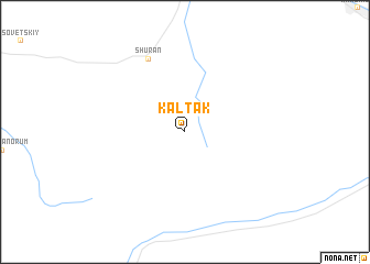 map of Kalʼtak