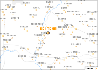 map of Kaltam-ni