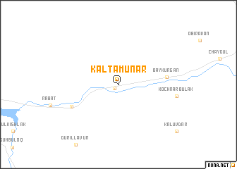 map of Kalʼta-Munar