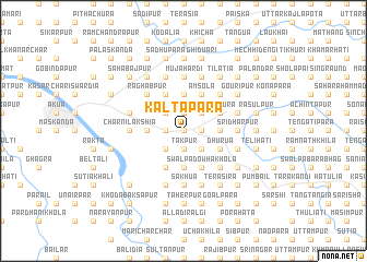 map of Kaltāpāra