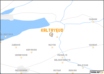 map of Kaltayevo