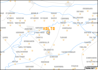 map of Kalʼta