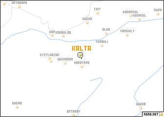 map of Kalʼta