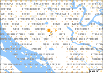 map of Kalta