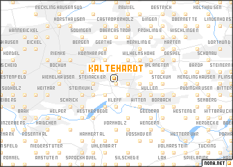 map of Kaltehardt