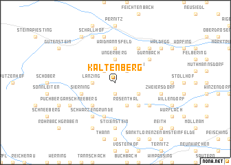 map of Kaltenberg