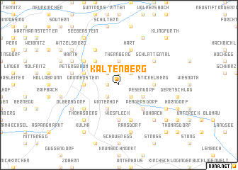 map of Kaltenberg