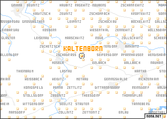 map of Kaltenborn