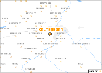 map of Kaltenborn