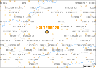 map of Kaltenborn