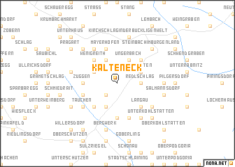 map of Kalteneck