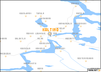 map of Kaltimo