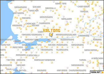 map of Kal-tong