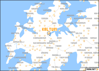 map of Kaltu-ri