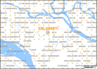 map of Kāluāhāti