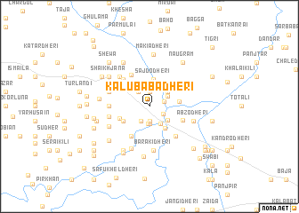 map of Kālu Bāba Dheri