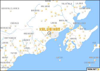 map of Kalubihan