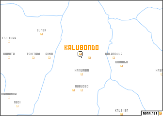 map of Kalubondo