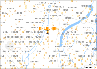 map of Kālu Chak