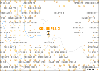 map of Kaludella