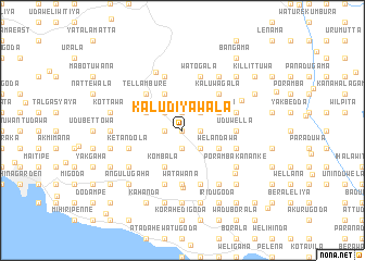 map of Kaludiyawala