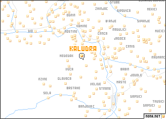 map of Kaludra